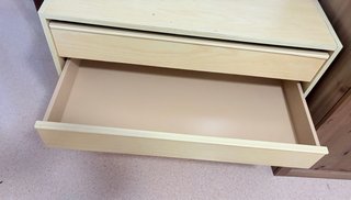 Cajonera de madera para armario
