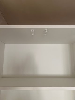 2 Armarios Blancos Pequeños 70x70x35 cm