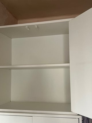 2 Armarios Blancos Pequeños 70x70x35 cm