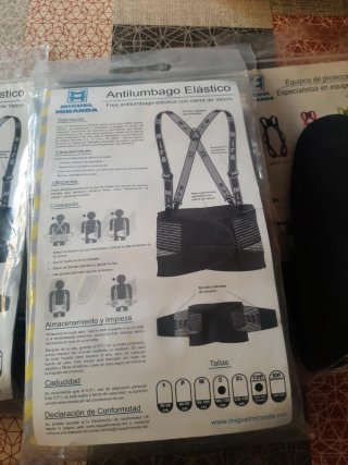 Faja Lumbar con Tirantes