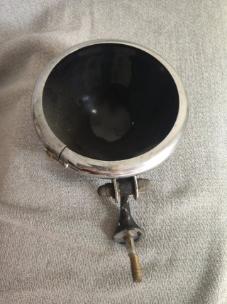 Faro Harley Davidson Cromado Negro
