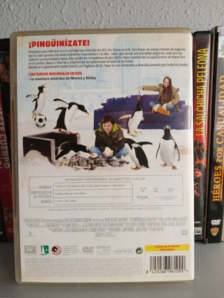 DVD Los Pingüinos del Sr. Poper