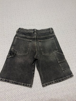 Bermuda tejana niño color negro degradado