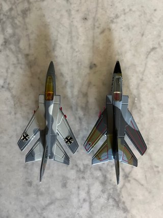 Coppia modellini Panavia Tornado Luftwaffe