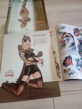 Revista Tattoo Energy 59 y Calendario 2013