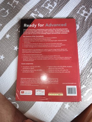 READY FOR ADV Sb -Key (eBook) Pk 3rd Ed