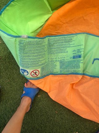 Piscina infantil plegable Decathlon