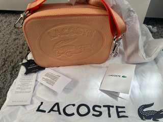 Bolso bandolera Lacoste Piel Naranja