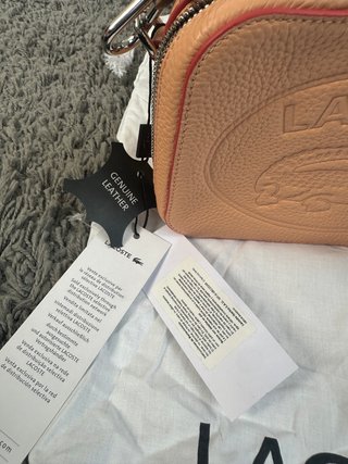 Bolso bandolera Lacoste Piel Naranja