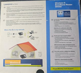 Router Linksys WRT54G2 Wireless-G