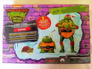 Figuras Tortugas Ninja Raphael Mutant Mayhem