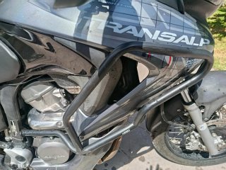 Honda Transalp XL700 Negra/Gris