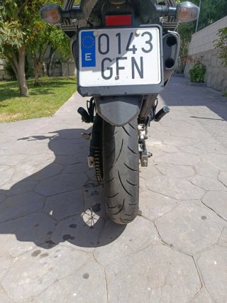 Honda Transalp XL700 Negra/Gris