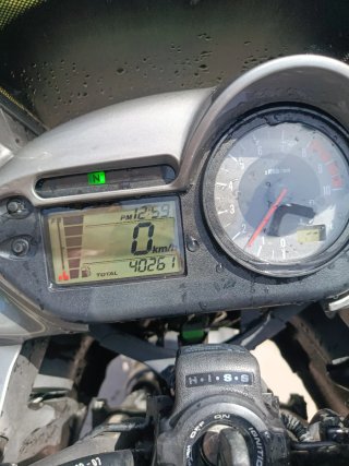 Honda Transalp XL700 Negra/Gris