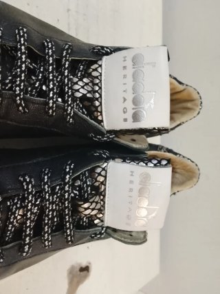 Diadora Scarpe Donna Nere e Bianche