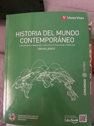 Historia del mundo contemporáneo 1 Bachillerato