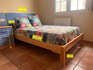 Habitación Juvenil completa con transporte a casa