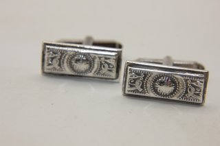 Gemelli d'epoca argento Inglesi