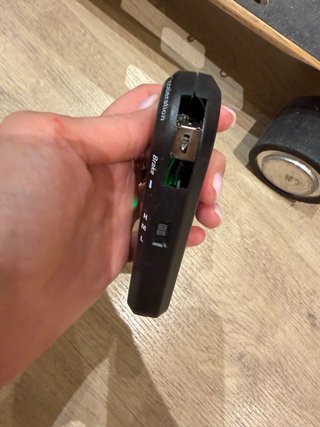 Monopatín eléctrico sin cargador