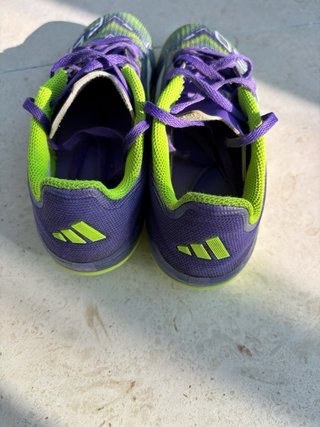Adidas Scarpette Calcio Verdi e Viola