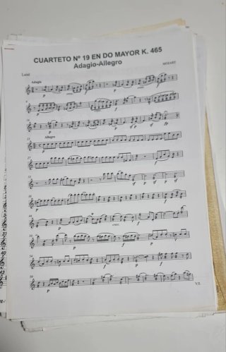 PARTITURAS DE LAÚD