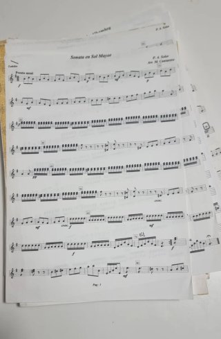 PARTITURAS DE LAÚD