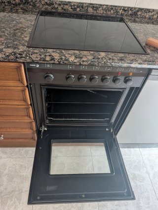 Placa vitrocerámica y horno Fagor