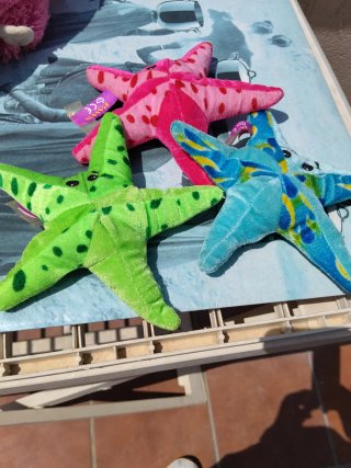 Conjunto peluches corazón y más