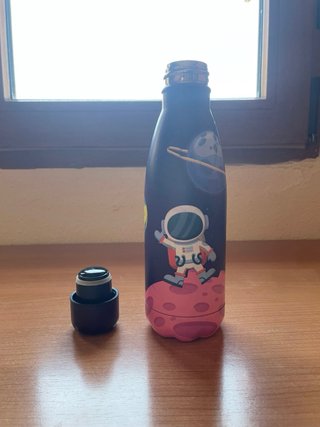 Botella Térmica Acero Inoxidable Espacial