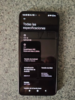 Xiaomi Redmi Note 11 5G Negro