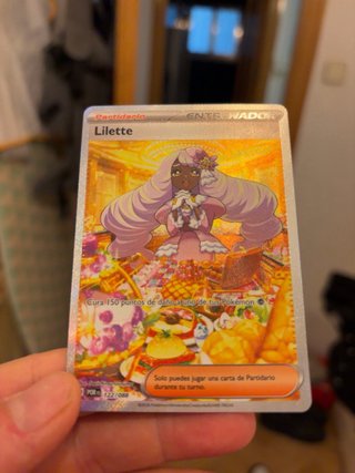 Carta Pokémon Lilette Entrenador 122/088