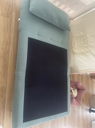 Sofá Cama Nio Maisons du Monde Verde Agua