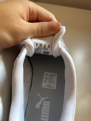 Zapatillas Puma Smash Blancas Talla 37