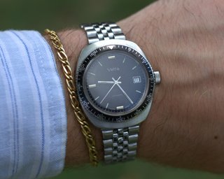 Orologio Vetta automatico vintage Skin Diver