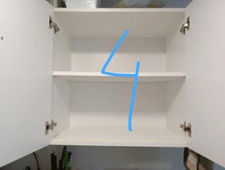 Muebles de cocina blancos