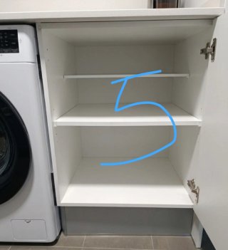 Muebles de cocina blancos