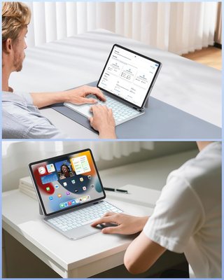 Teclado Bettdow Aluminio iPad Air 11" + Metapen A8