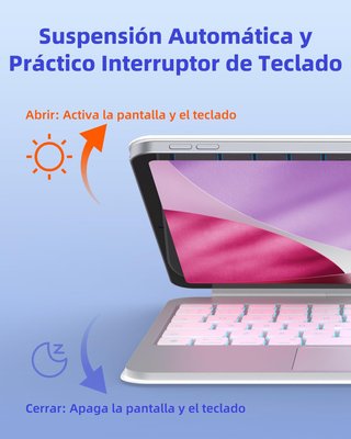 Teclado Bettdow Aluminio iPad Air 11" + Metapen A8