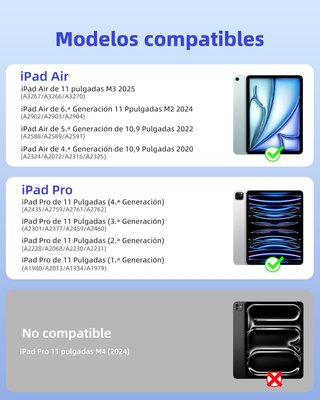 Teclado Bettdow Aluminio iPad Air 11" + Metapen A8