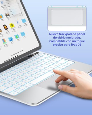 Teclado Bettdow Aluminio iPad Air 11" + Metapen A8