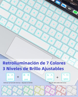 Teclado Bettdow Aluminio iPad Air 11" + Metapen A8