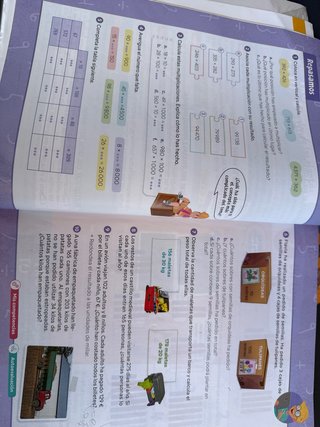 Libros de texto  de matemáticas 4 primaria  SM