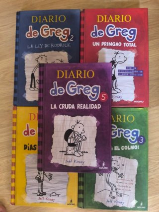 Libro Diario de Greg por unidad o lote