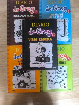 Libro Diario de Greg por unidad o lote