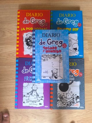 Libro Diario de Greg por unidad o lote