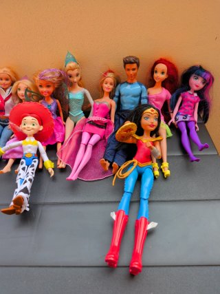 Lotto Bambole Barbie