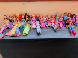 Lotto Bambole Barbie