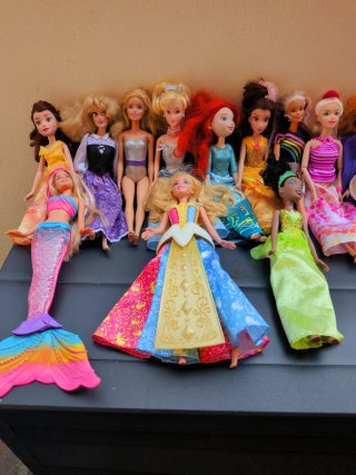 Lotto Bambole Barbie