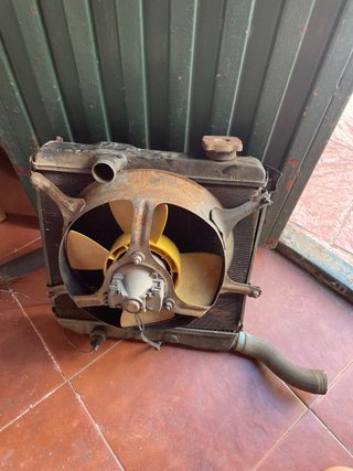 Radiador Seat 127 con ventilador