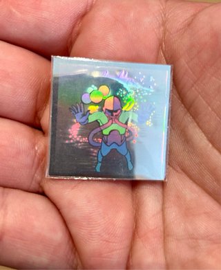 Holograma Bollycao Vintage Espacial 1986